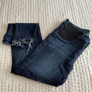 Paige Maternity Skinny Jean 27” inseam